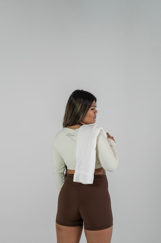 Signature Form Long Sleeve Crop